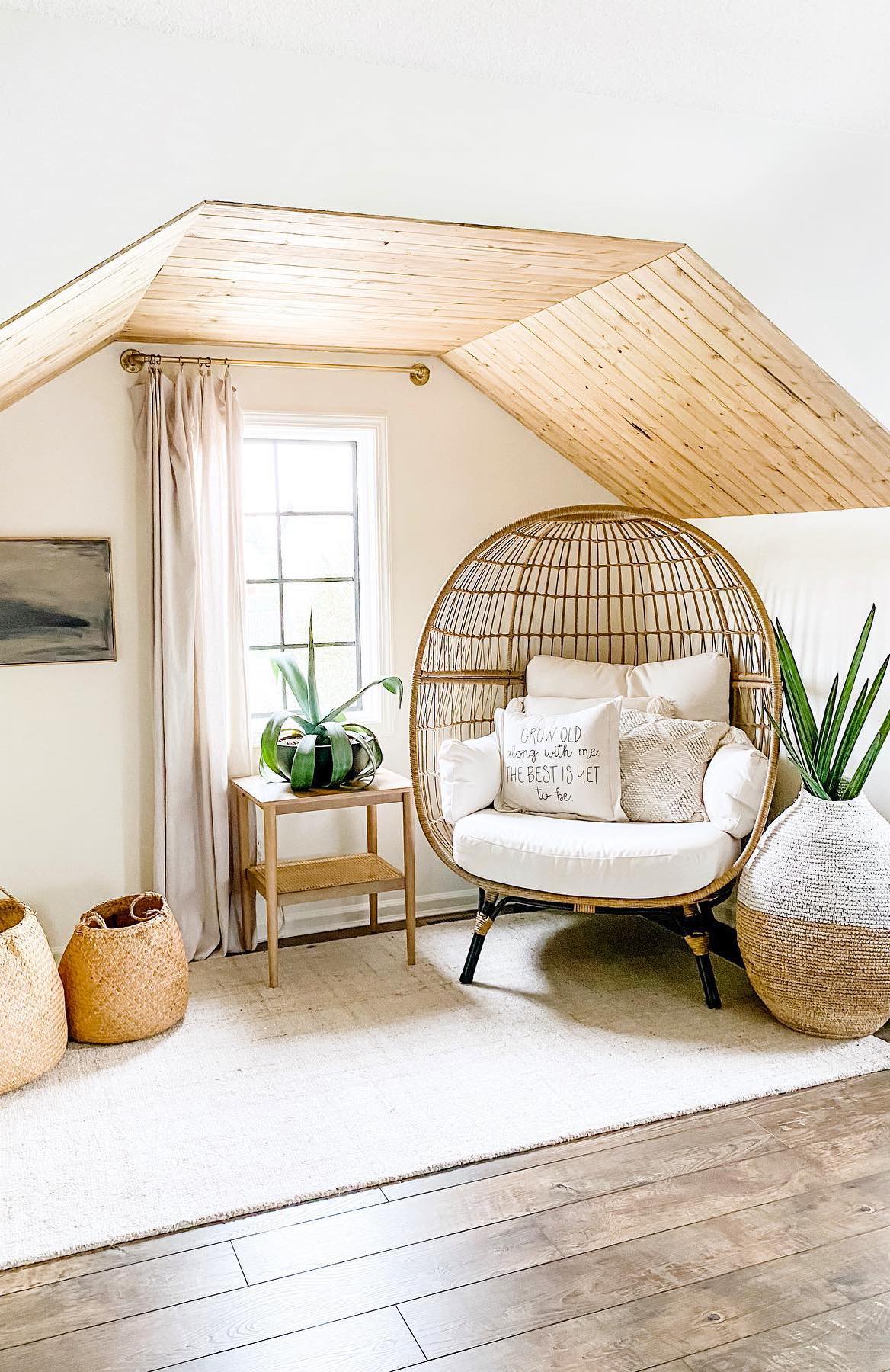 Egg chair boho home style c.b._designs