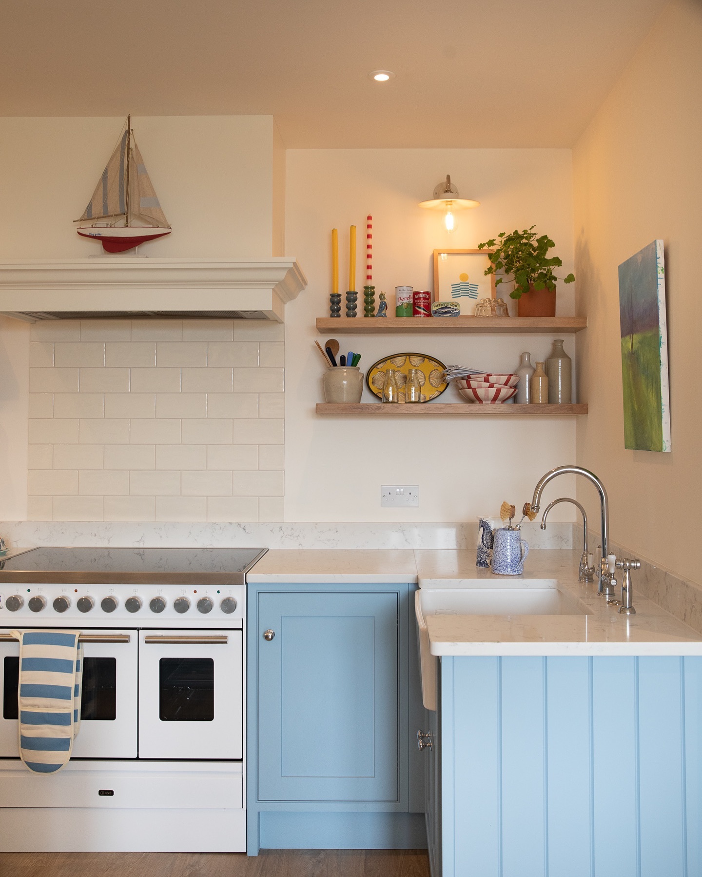English blue kitchen cabinets elizabethstanhope