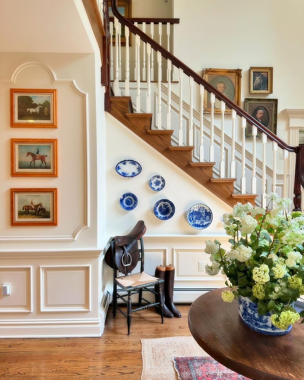 English country wall decor ideas Equestrian art caleysvensson