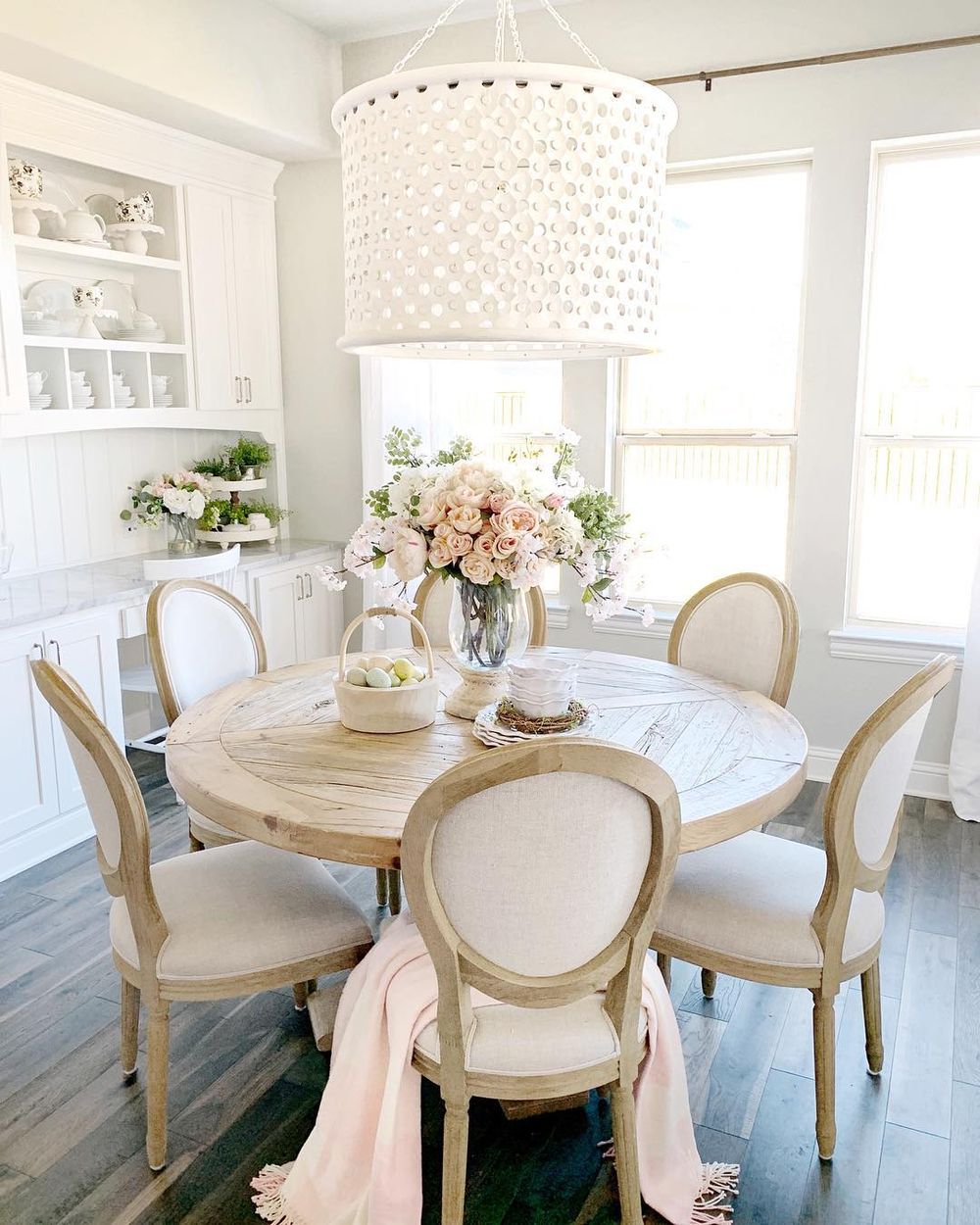French dining chairs via @mytexashouse