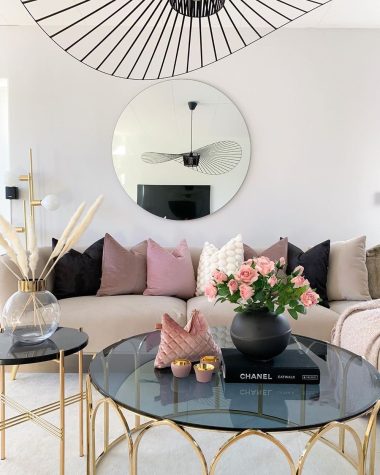 Glass coffee tables @interiorbyvanessa