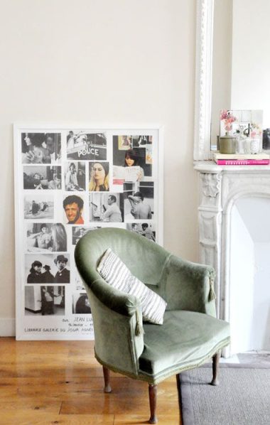 Green accent chairs velvet upholstery Morgane Sezalory DesignSponge