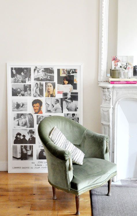 Green accent chairs velvet upholstery Morgane Sezalory DesignSponge