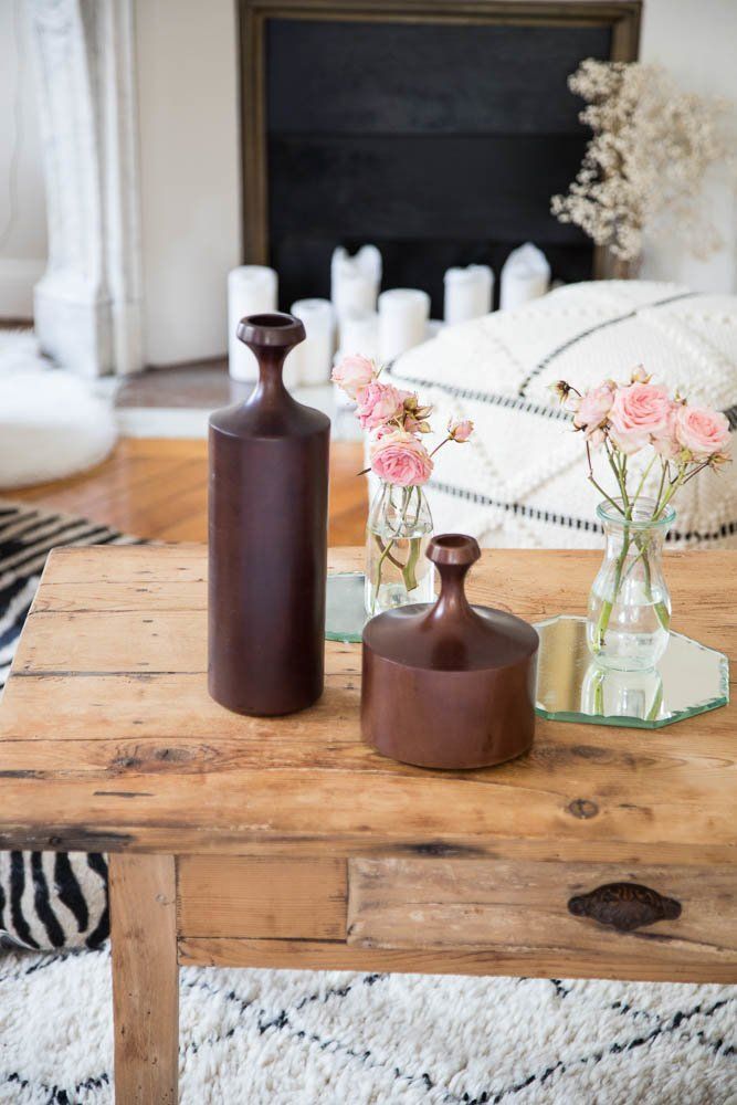 Rustic coffee table The Socialite Family Audrey Borrego