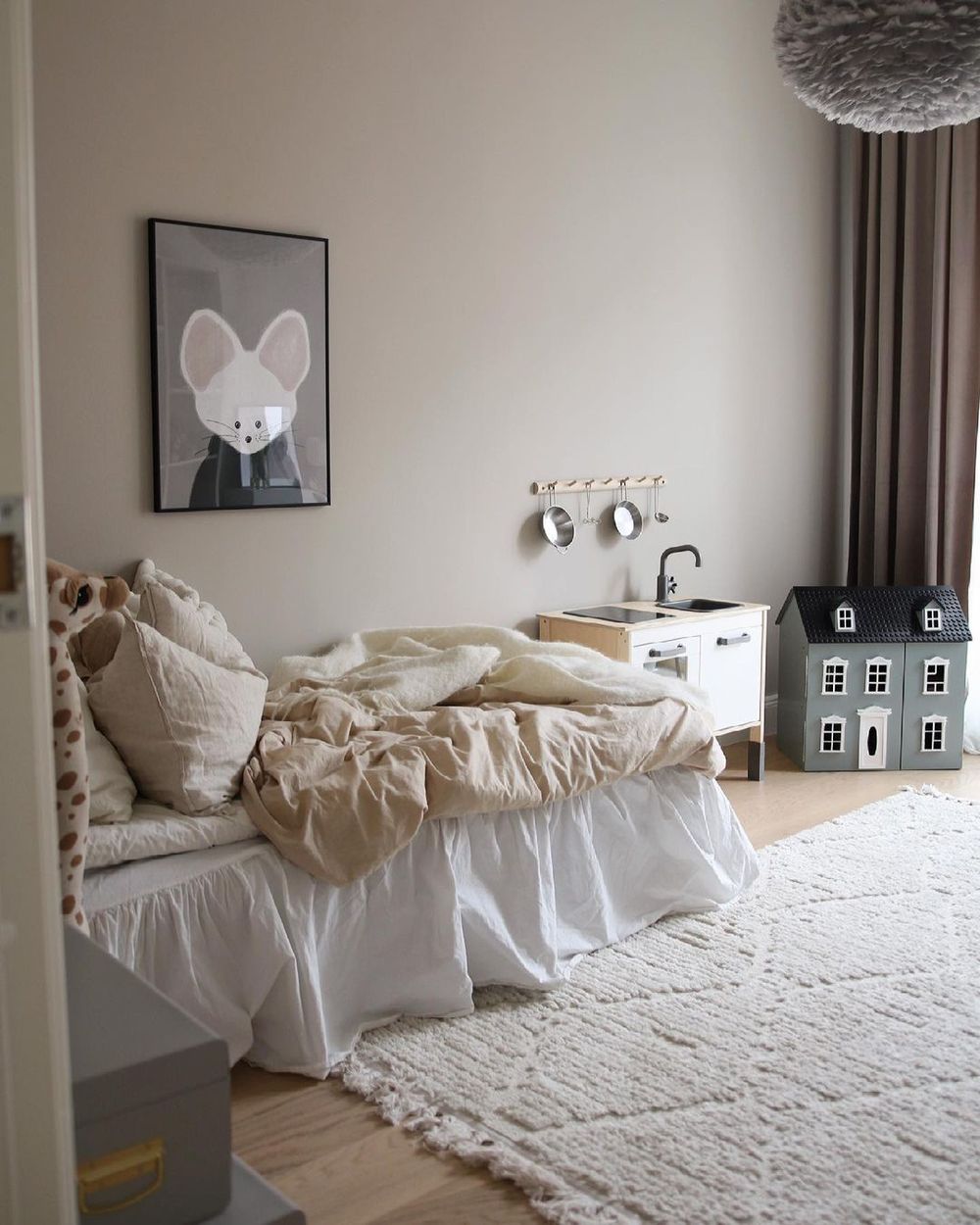 Scandinavian Kids Room design @joanna.avento