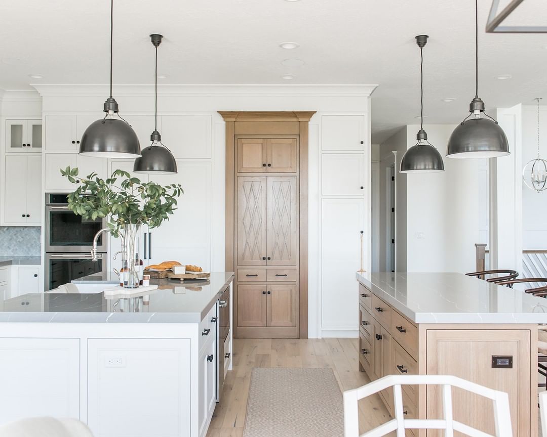 Kitchen Pendant Lights Brushed Nickel @remedy.design