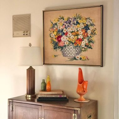 Mid Century Modern Wall Decor Art via @theretrobeehive