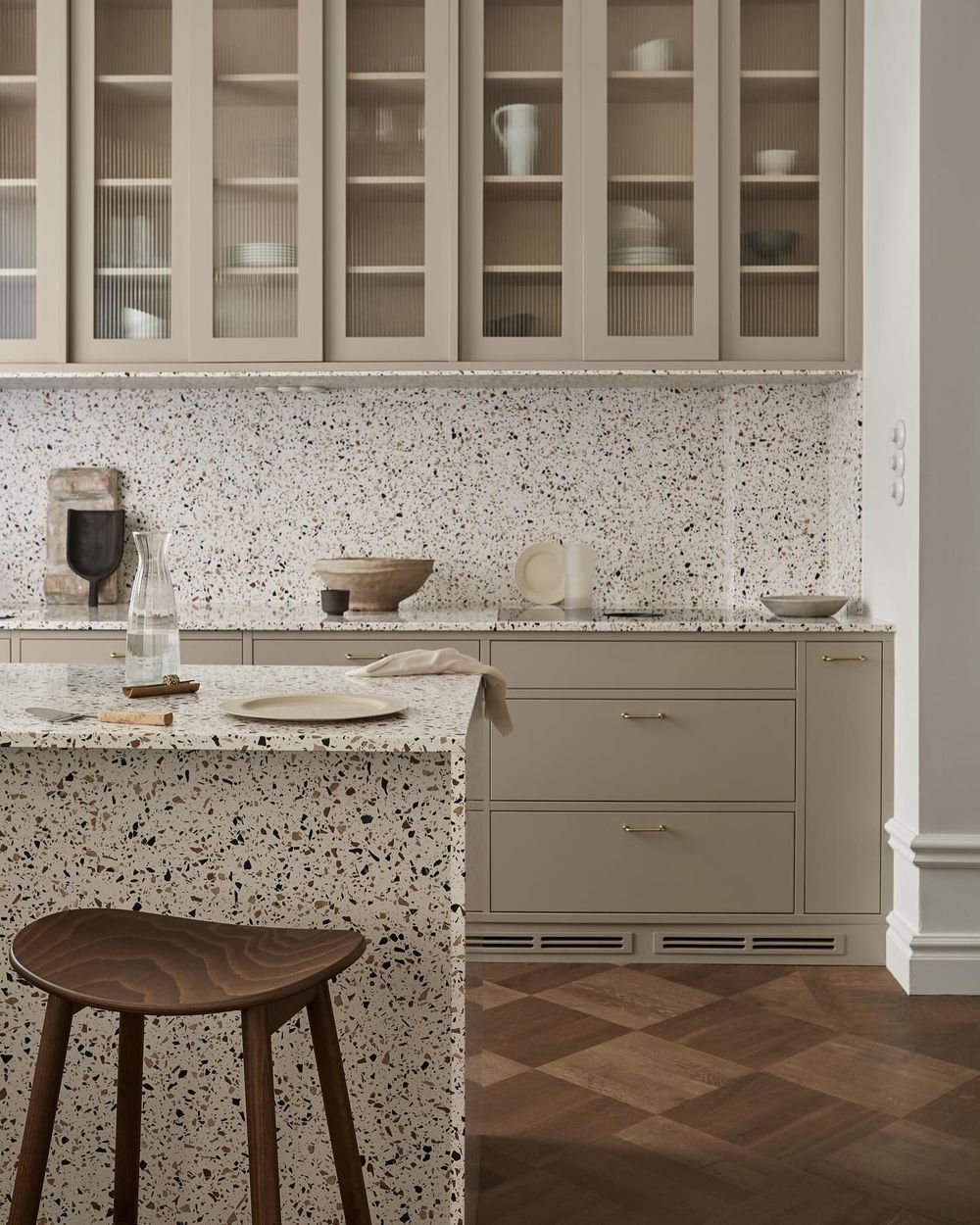Terrazzo kitchen counter nordiskakok