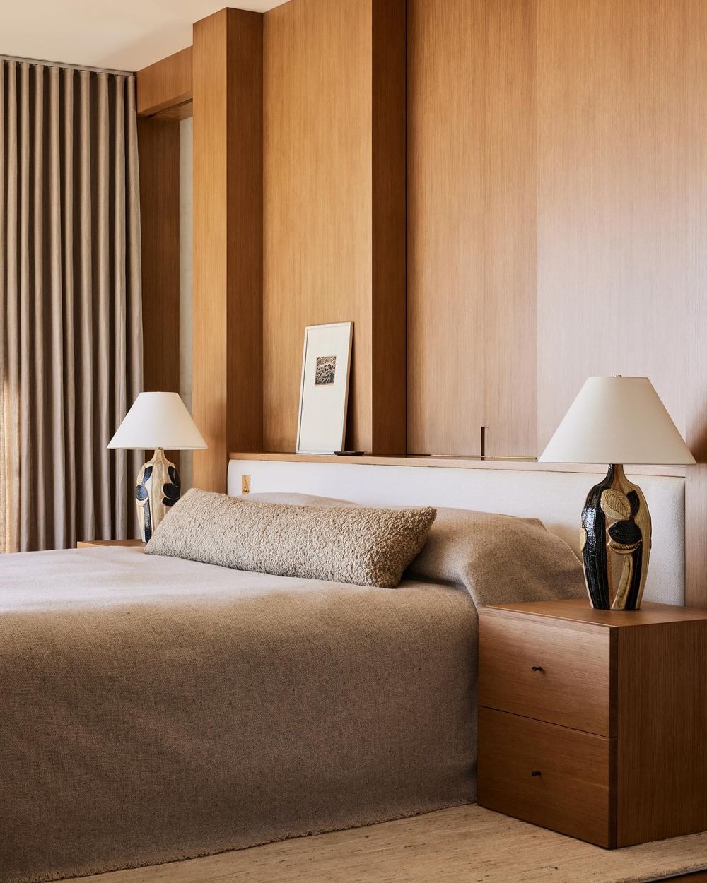 Wood interior design corinnemathernstudio
