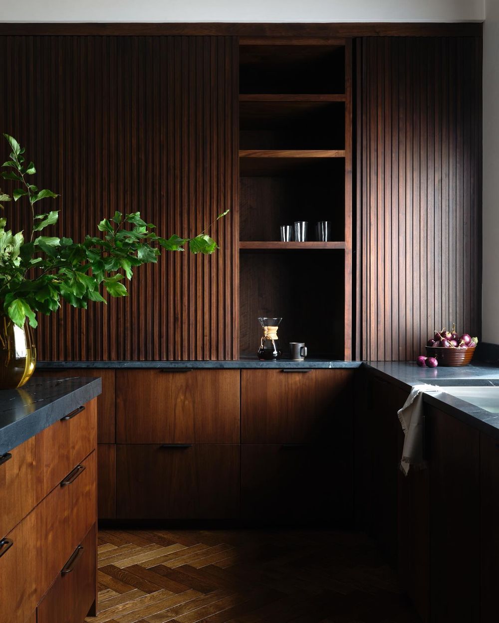 Wood interior design kitchen studioseiders