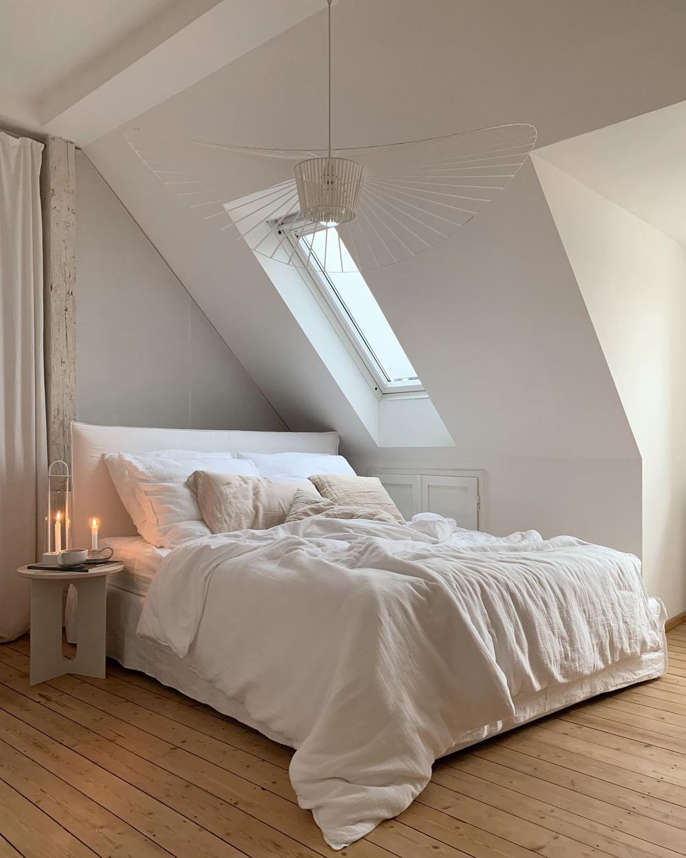 Slanted ceiling bedroom karlas_view