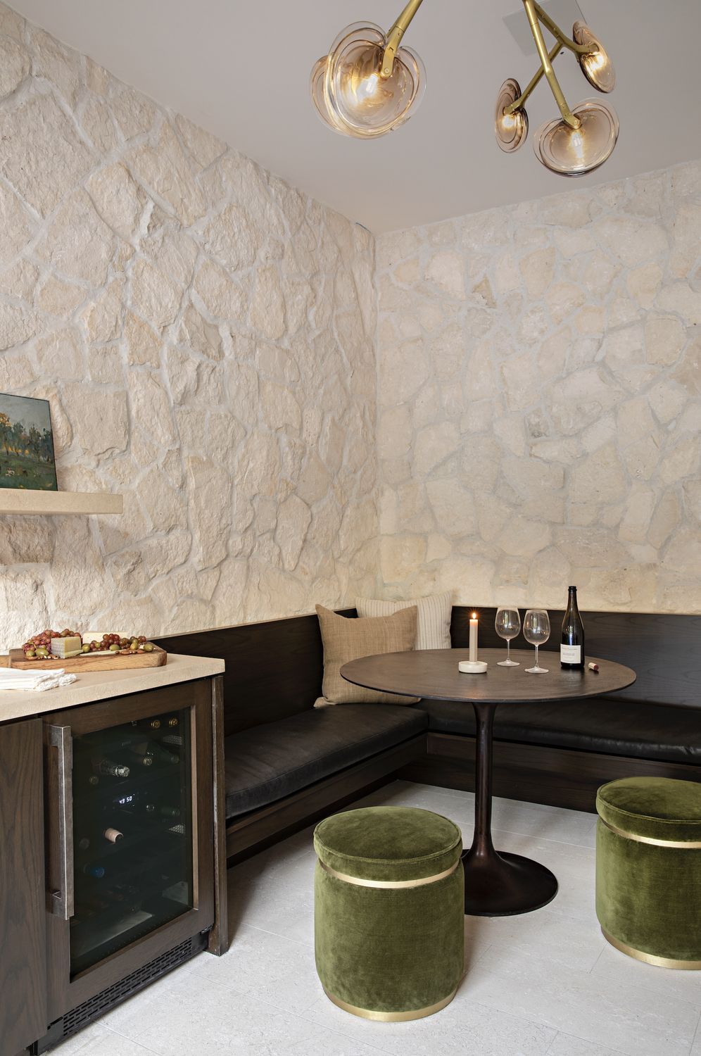Wine cellar ideas tasting corner intimatelivinginteriors