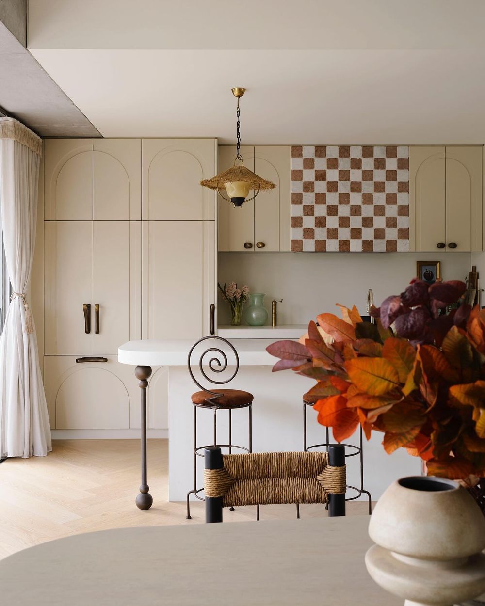 Organic interior kitchen tamsinjohnson