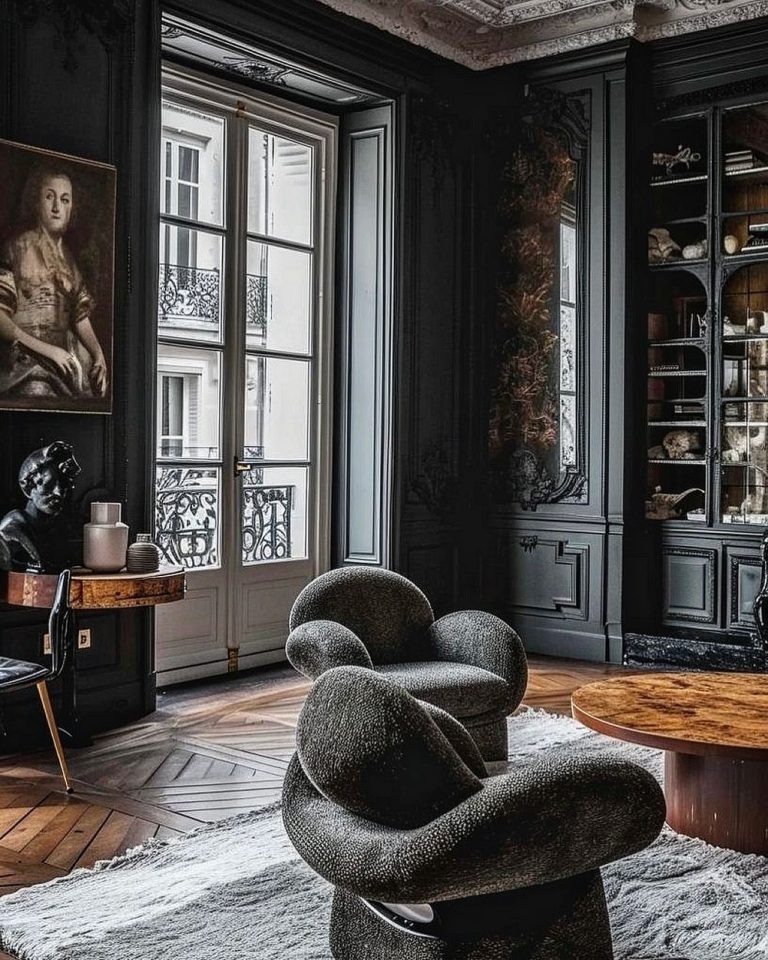 Dark and moody interior design edwardgeorgelondon