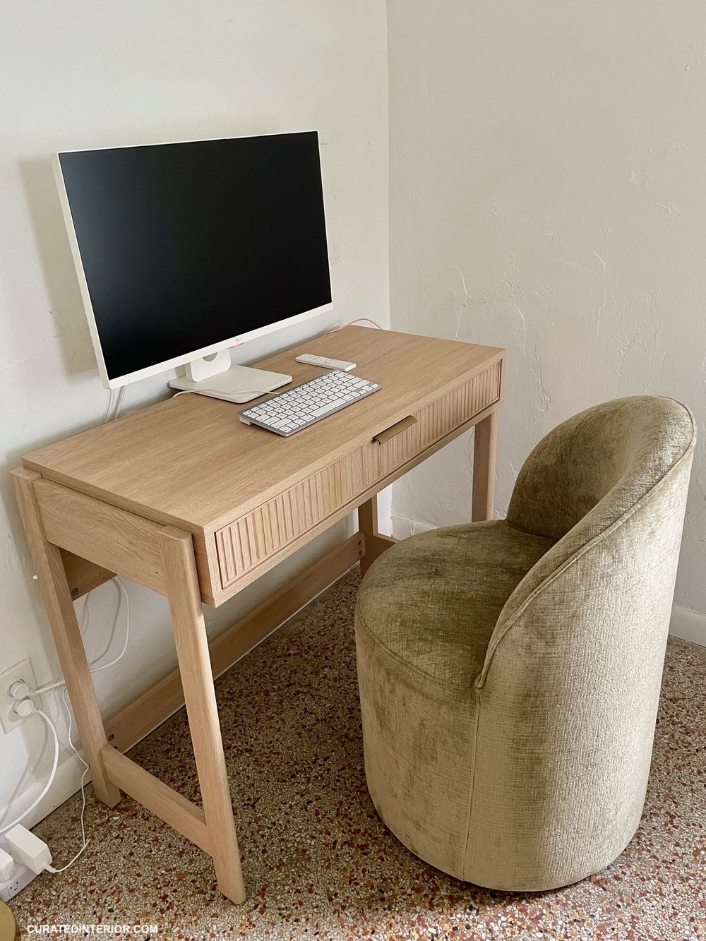 Organic modern home office design_IMG_2154