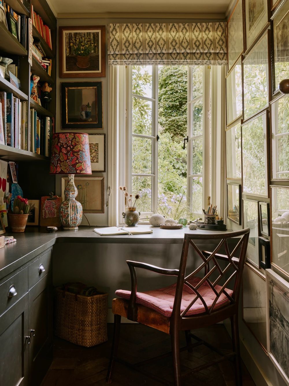 English country home office homeandfound