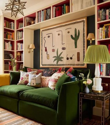 Green living room ideas @inter_ior_stellar