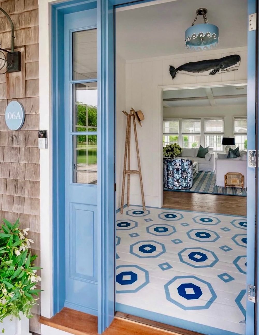 Nautical Entryway decor lynnmorgandesign