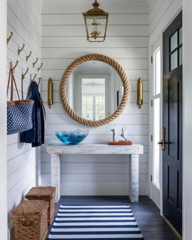 Nautical Entryway design Pinterest