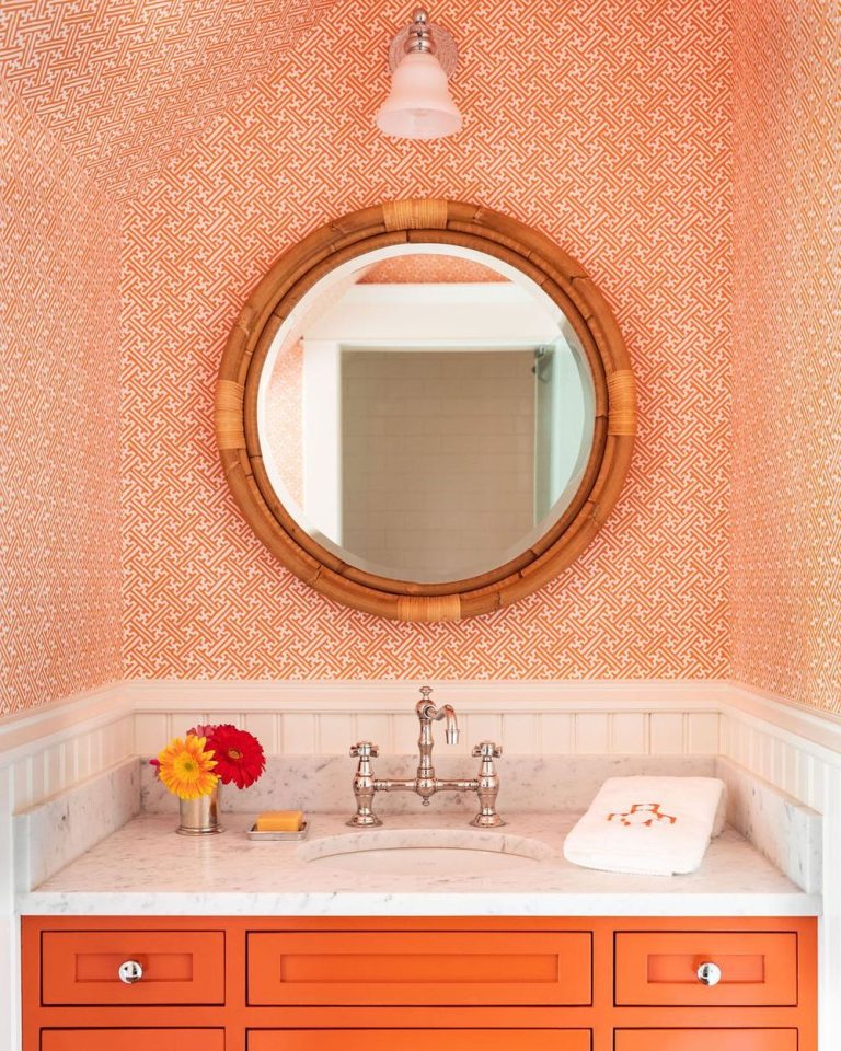 Orange bathroom decor Orange bathroom decor ideas pagelouisell