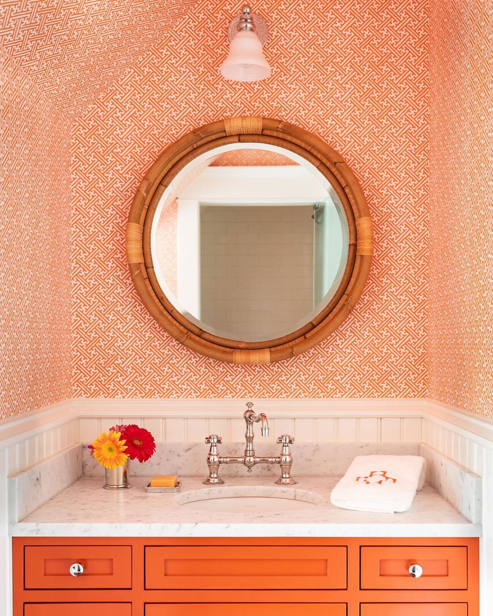 Orange bathroom decor Orange bathroom decor ideas pagelouisell