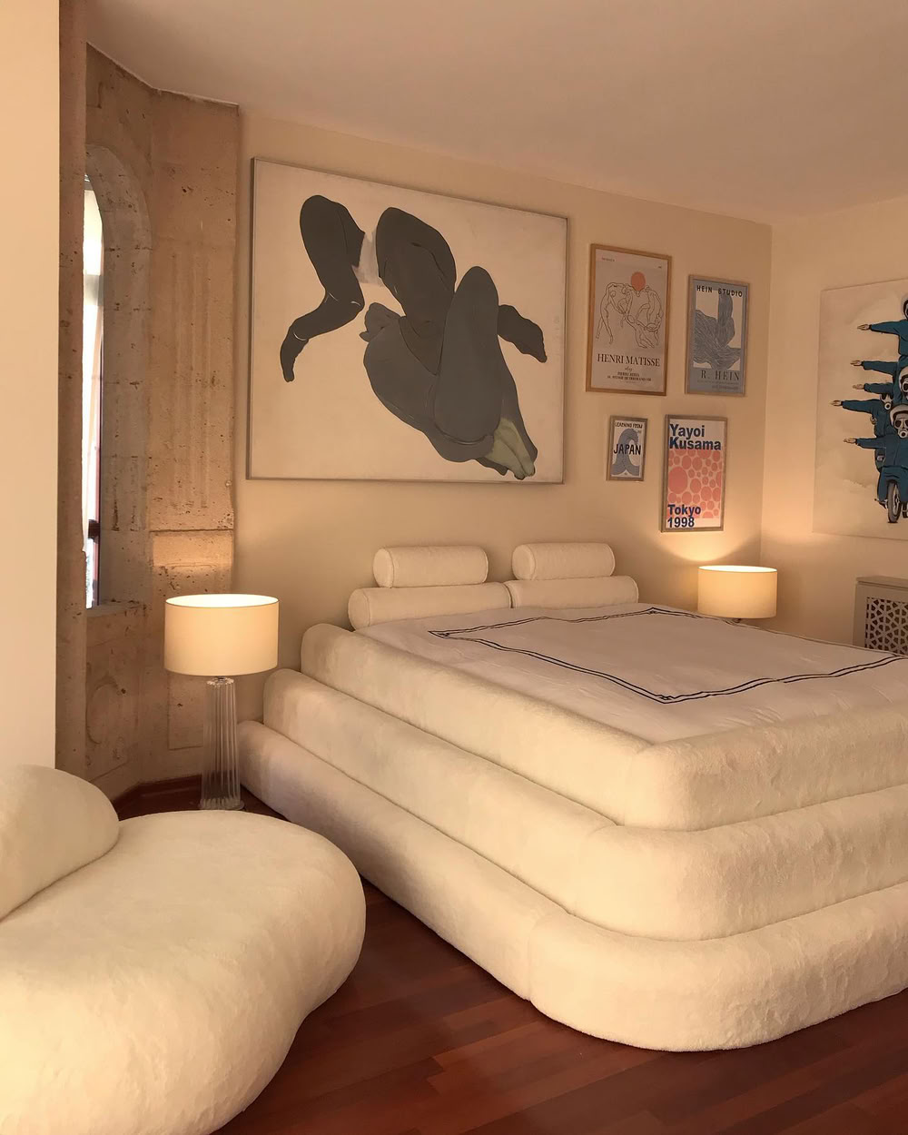 Cozy interior design bedroom @majjstudio