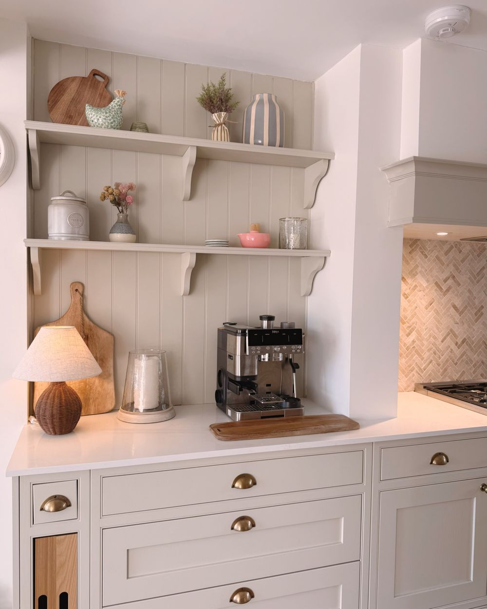 Kitchen shelving ideas millenial grey cabinets mayfield_house_