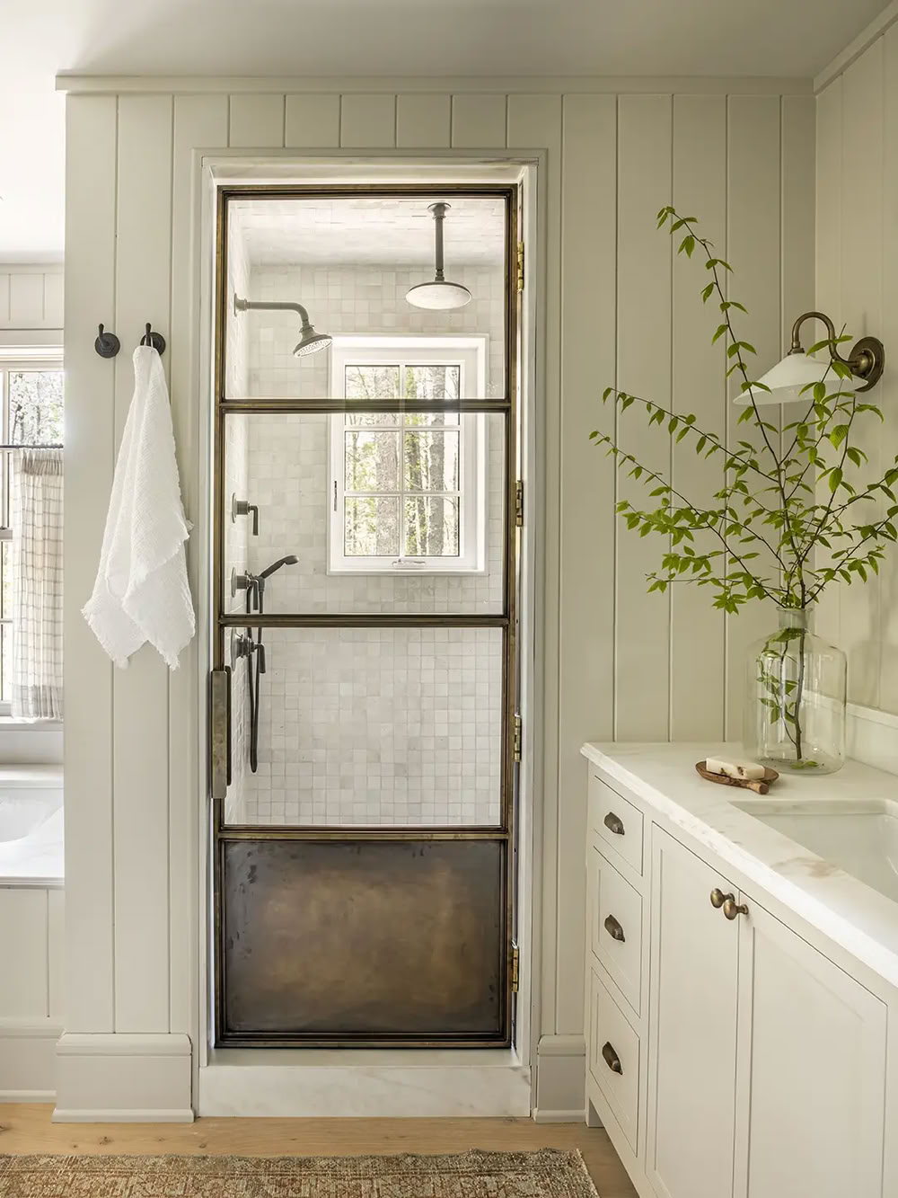 Shower door ideas amberinteriors