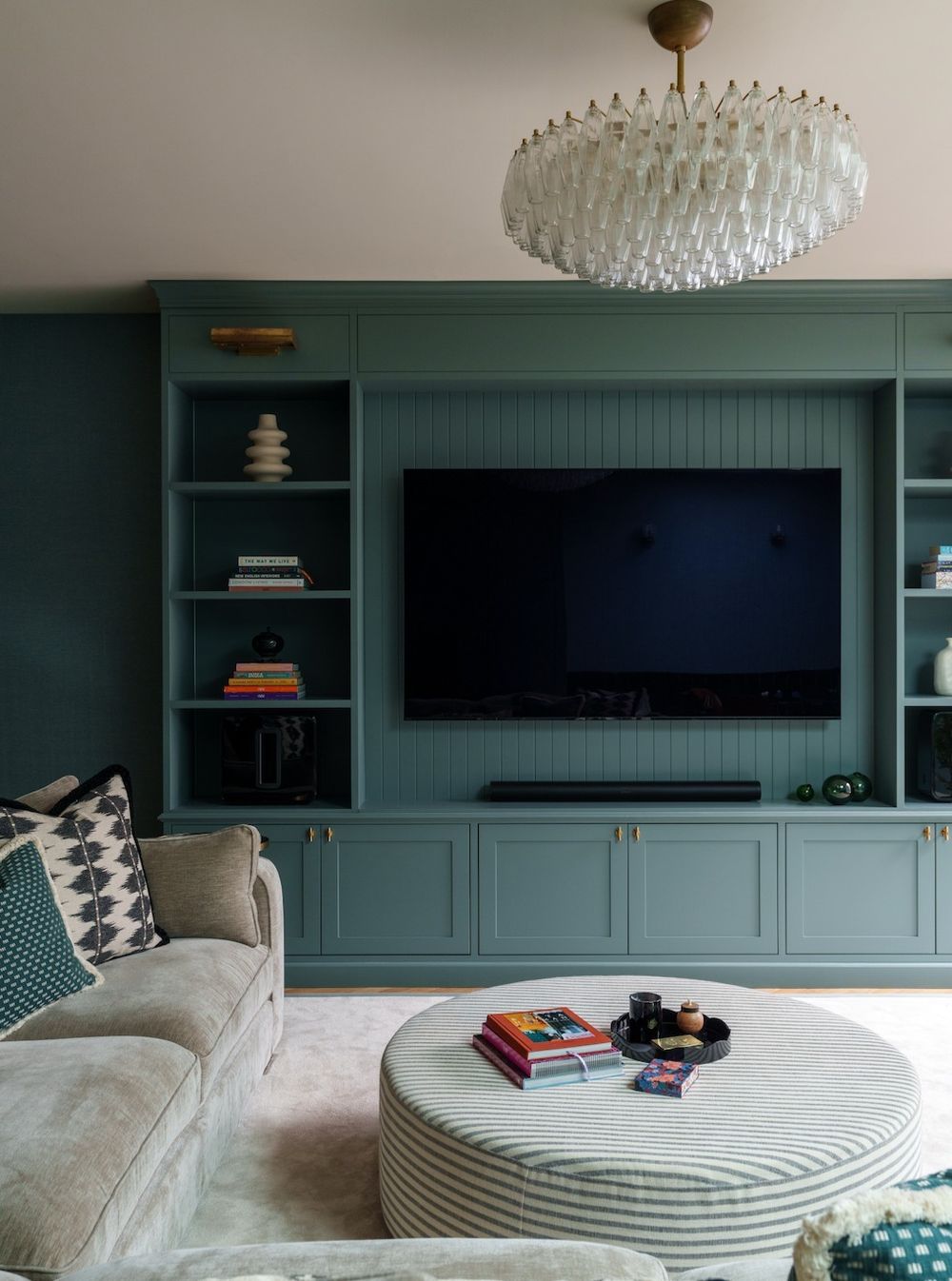 Teal Living room design @taliacobbold